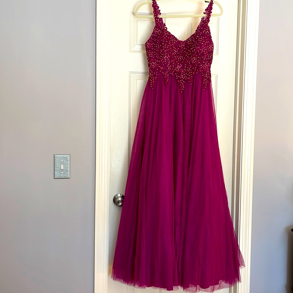 Magenta Prom Dress